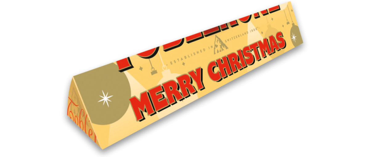 Toblerone Personalised - Christmas